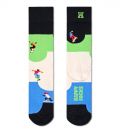 Happy Sock Skateboard