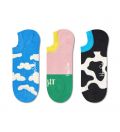 Happy Sock Summer Day No Show 3-Pack