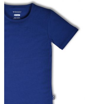 Unisex t-shirt blauw