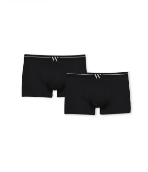 Woody Boxer 2-Pack zwart