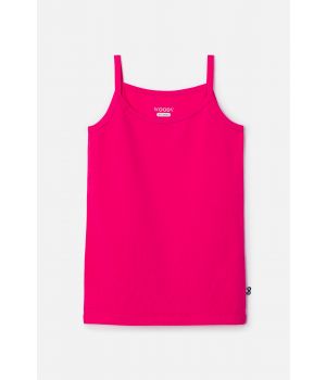 Woody Meisjes Singlet fuchsia