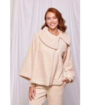 Lords x Lilies Dames Poncho beige
