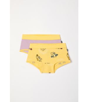 Woody Meisjes Slip koala print + lila