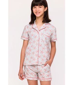 Woody Meisjes-Dames Pyjama zeesterren print