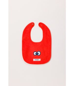 Woody Slabbetje rood-22x29cm