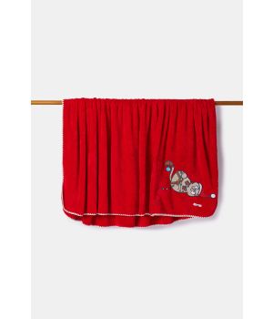 Woody Plaid Rood-Een maat