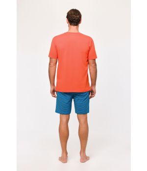 Woody Jongens-Heren Pyjama rood