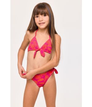 Woody Bikini fuchsia bladeren pri