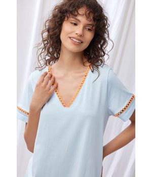 Lords x Lilies Slaapkleedje licht blauw