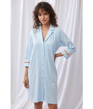 Lords x Lilies Slaapkleedje licht blauw