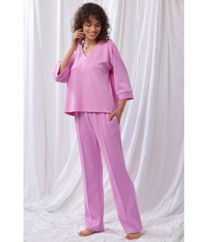 Lords x Lilies Dames Set van Top en Broek lila