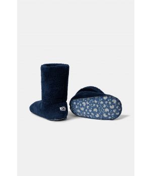 Woody pantoffels donkerblauw