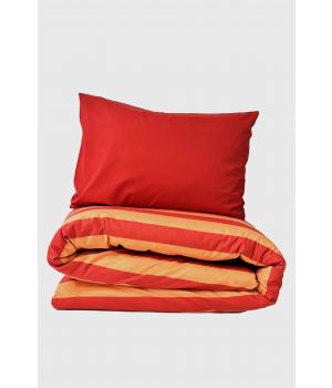 Woody Dekbedovertrek rood-140x220cm