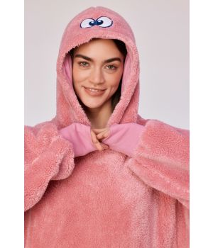 Woody Unisex sweater roze