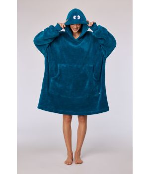Woody Unisex sweater groenblauw