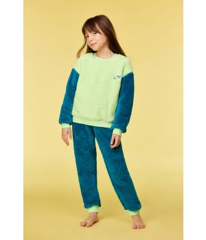 Woody Unisex sweater en broek groen
