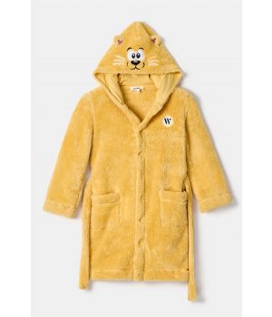 Woody Unisex kamerjas lichtgeel