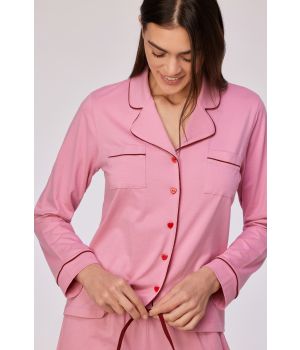Woody Meisjes-Dames pyjama roze