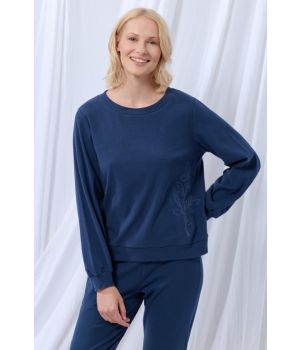 lords x lilies Dames pyjama donkerblauw