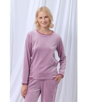 lords x lilies Dames sweater en broek warm lila