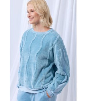 lords x lilies Dames sweater en broek lichtblauw