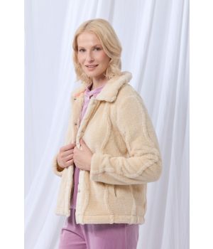 lords x lilies Dames korte jas beige