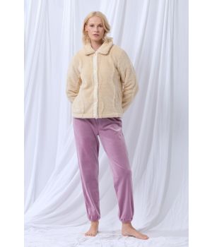lords x lilies Dames korte jas beige