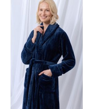 Woody Dames kamerjas donkerblauw