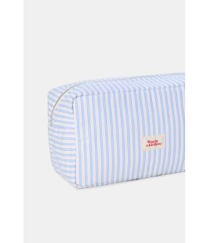 Woody x Kirilove Toilettas - blauw-Een maat