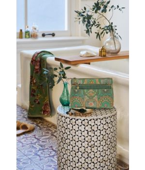 PiP Studio Caryn Cosmetic Bags Green-Een maat