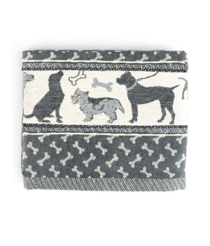 Bunzlau Tea Towel Dogs 65x65-Een maat
