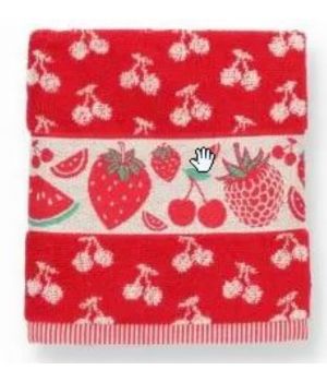 Bunzlau Tea Towel Fruit 65x65-Een maat