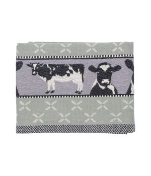 Bunzlau Tea Towel Cows 65x65-Een maat