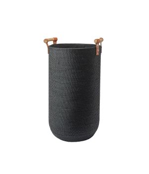 Aquanova Cino Laundry basket 58L Black-Een maat