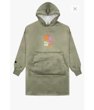Woody Unisex Huispak kakigroen