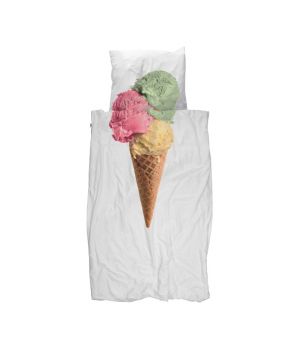 Snurk Ice Cream 140x220+1-Een maat