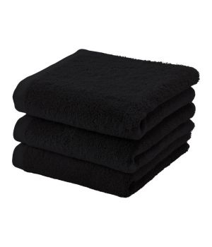 Aquanova Handdoek London 55x100 Zwart-Een maat