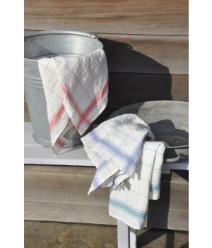 Libeco Parma Handdoek 70x70 Gray-Een maat