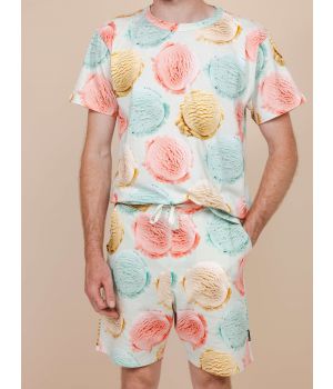Snurk Pyjama Gelato T-shirt+Shorts