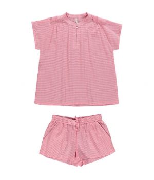 Dorélit Pyjama Izzie+Cupido Check Red