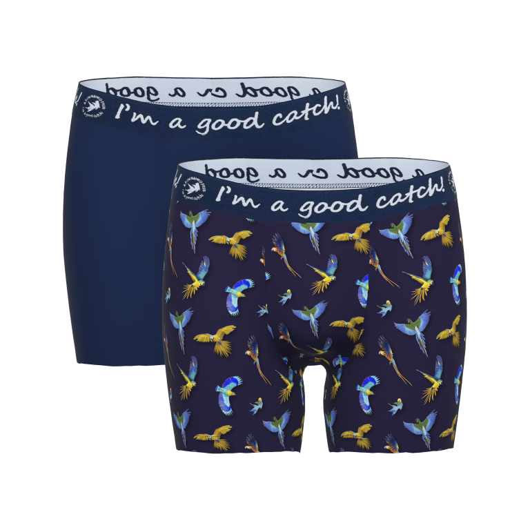 A Fish Named Fred Long Boxer 2-Pack