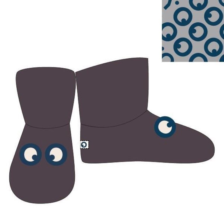 Unisex Pantoffels chocolade bruin