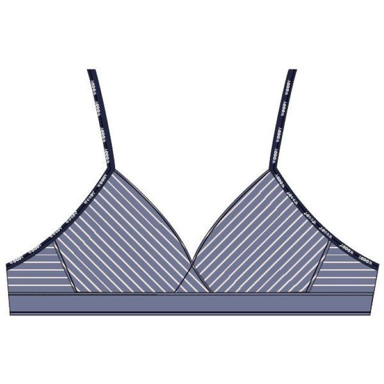 Woody BH blauw-gebroken wit