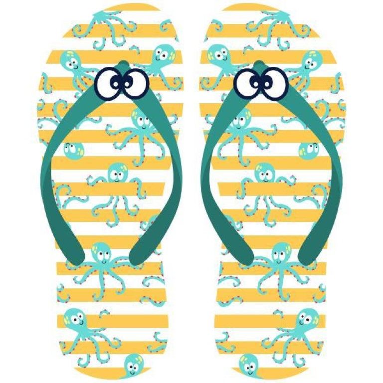 Woody Teenslippers octopus