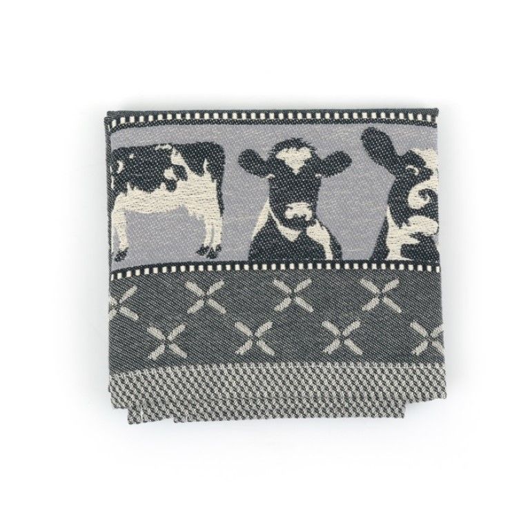 Bunzlau Tea Towel Cows 65x65