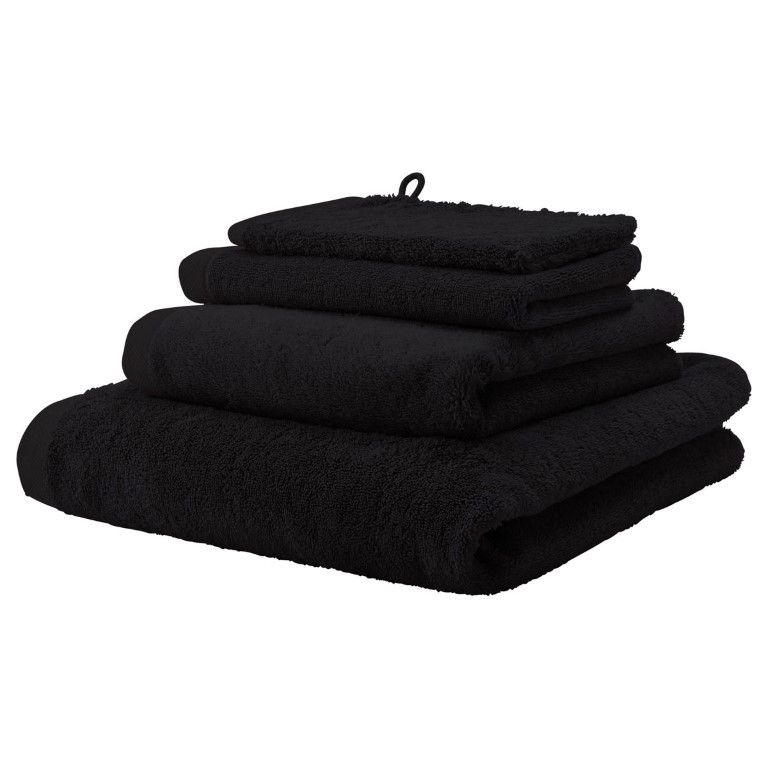 Aquanova Badhanddoek London 100x150 Black