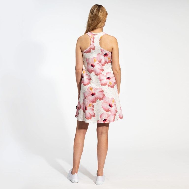 Snurk Slaapkleed Tank Dress Pink Hawaii
