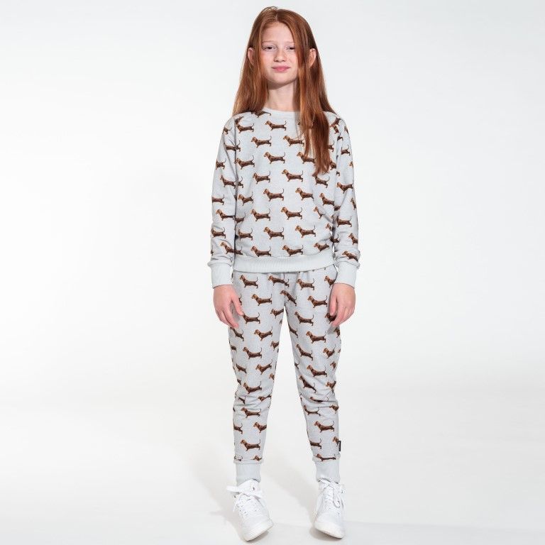 Snurk Pyjama James Grey Sweater+Pants