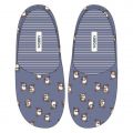 Woody Pantoffels blauw cavia