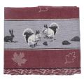 Bunzlau Tea Towel Forest Animals 65x65